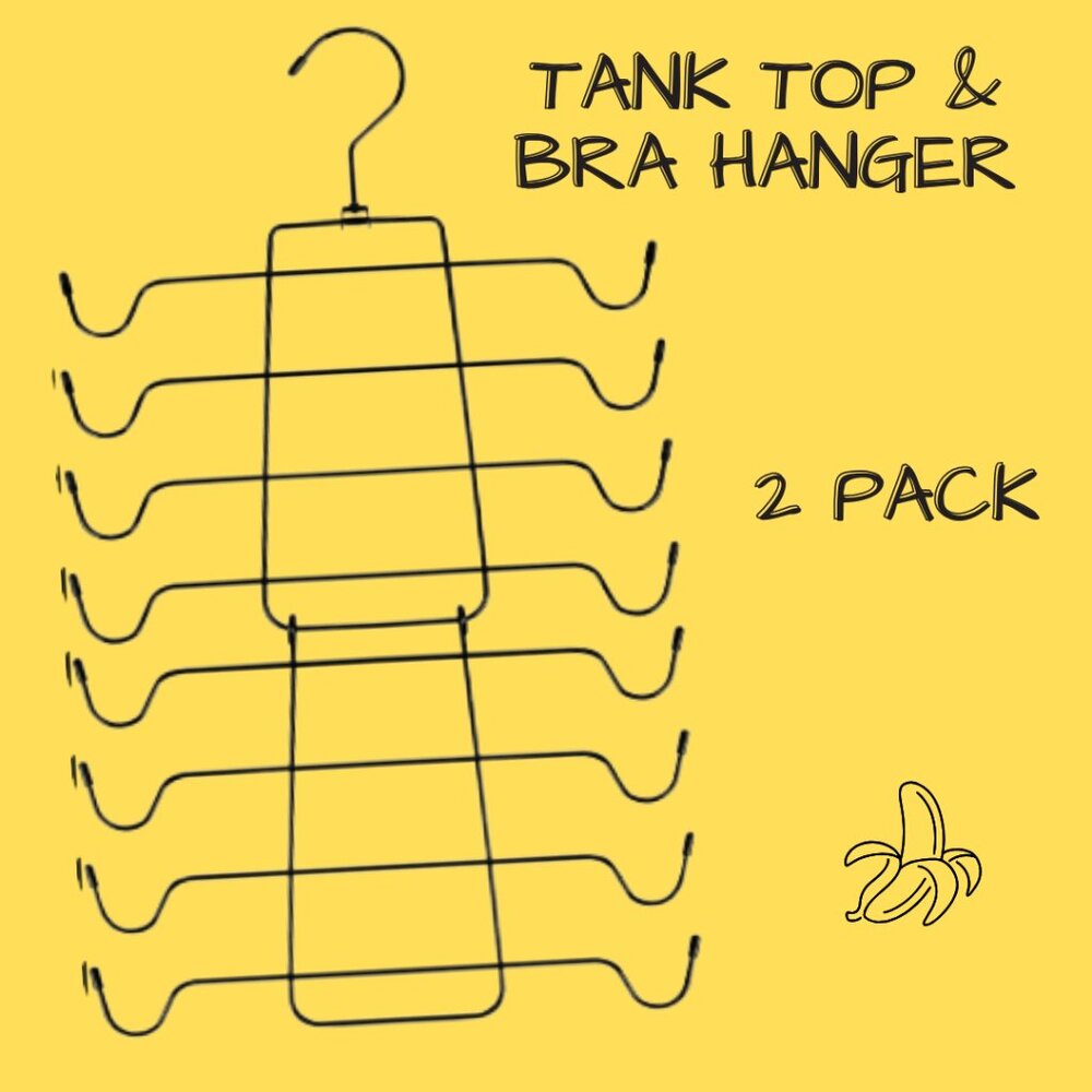 Tank Top & Bra Hanger (2 Pack)